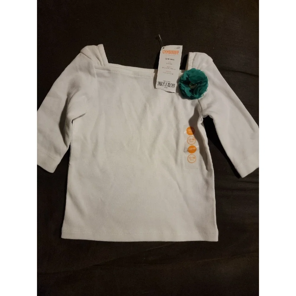 Gymboree Green scene top‎ size 12 18 months nwt
